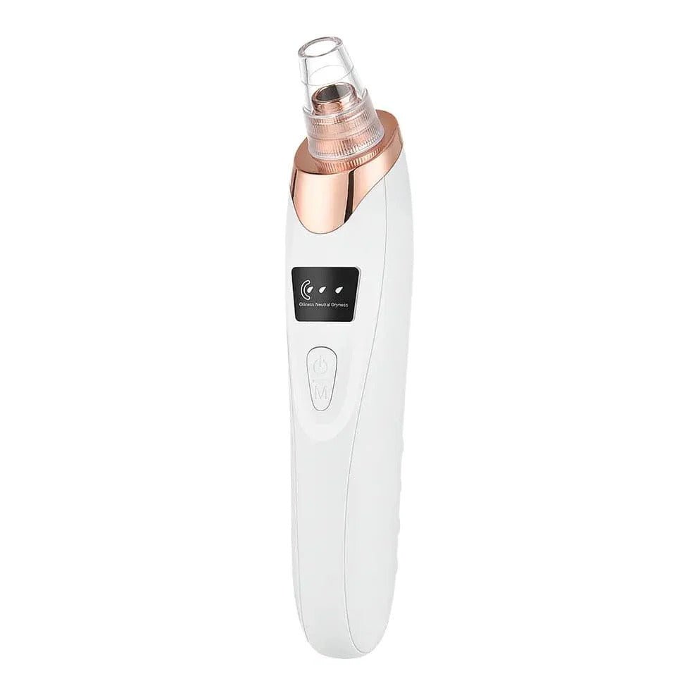 Black head Remover - 5 in 1 Rechargeable Blackhead Remover - Acne Remover - Vacuum Suction - AuraVibezs.store