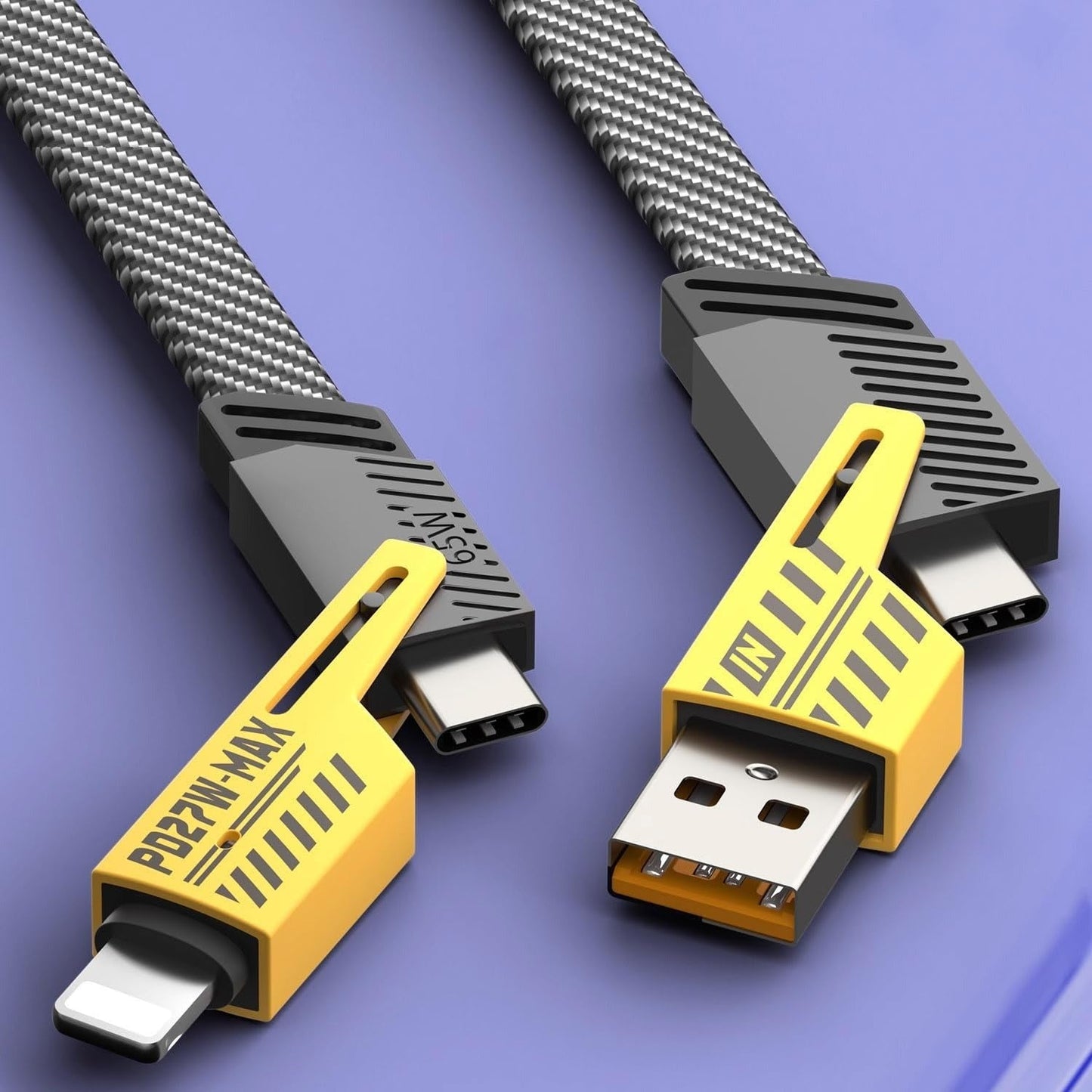 4 - in - 1 Multi USB Charging Cable - AuraVibezs.store