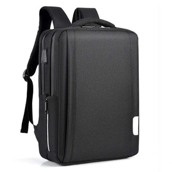 Anti-Theft Business Polyester Backpack with USB Charging
