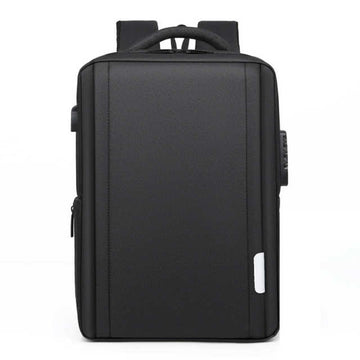 Anti-Theft Business Polyester Backpack with USB Charging
