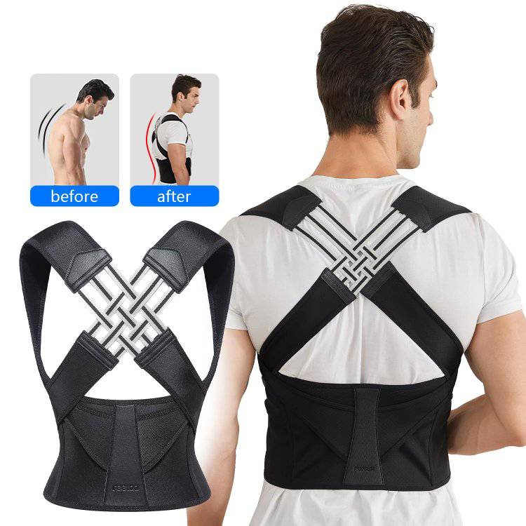 Posture belt, Posture corrector belt, Back support belt, Backbone Belt, Spine Support Belt, Back Pain Relief Shoulder Back Support Belt - AuraVibezs.store