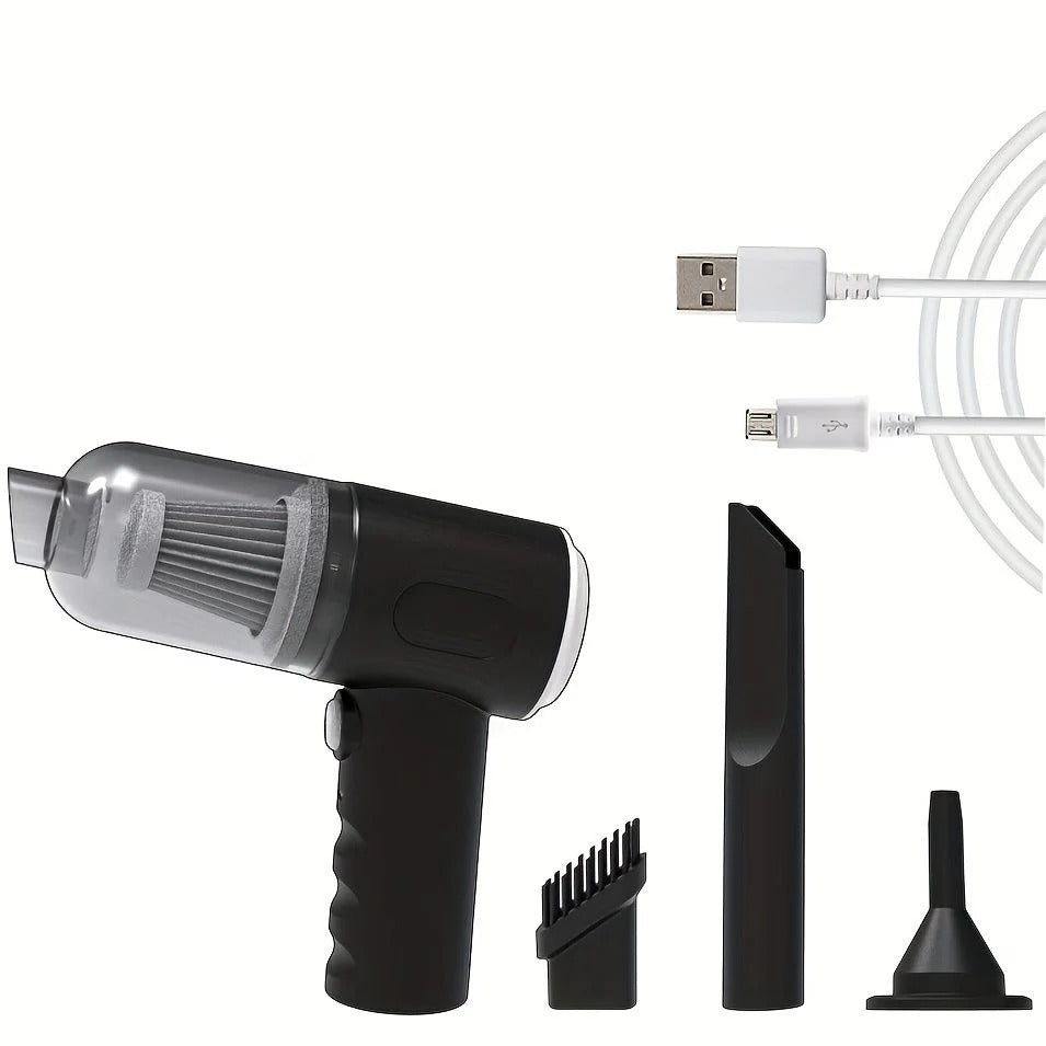 3 IN 1 VACUUM CLEANER MINI PORTABLE FOR HOME AND CAR - AuraVibezs.store