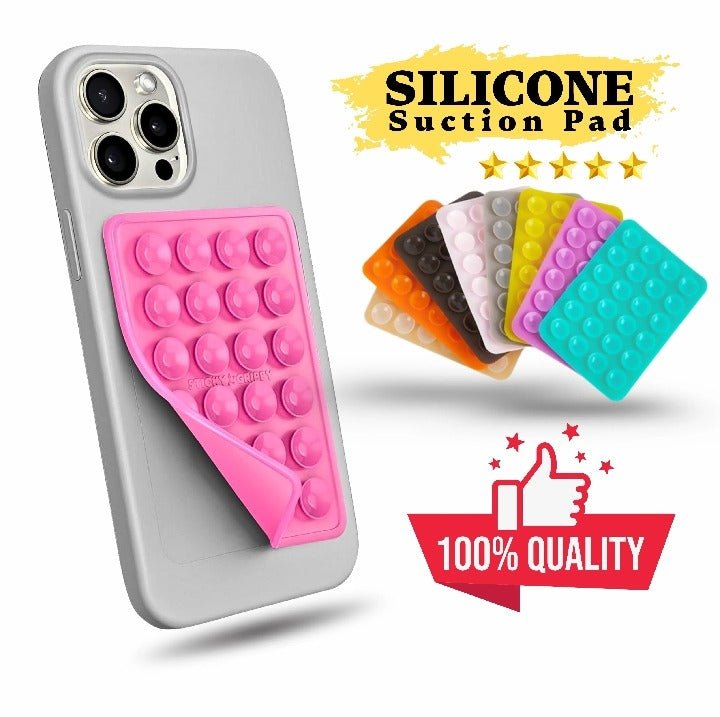 Mobile Silicone Suction Pad Holder | Buy 1 Get 1 Free | Free shipping | 30 % Off - AuraVibezs.store