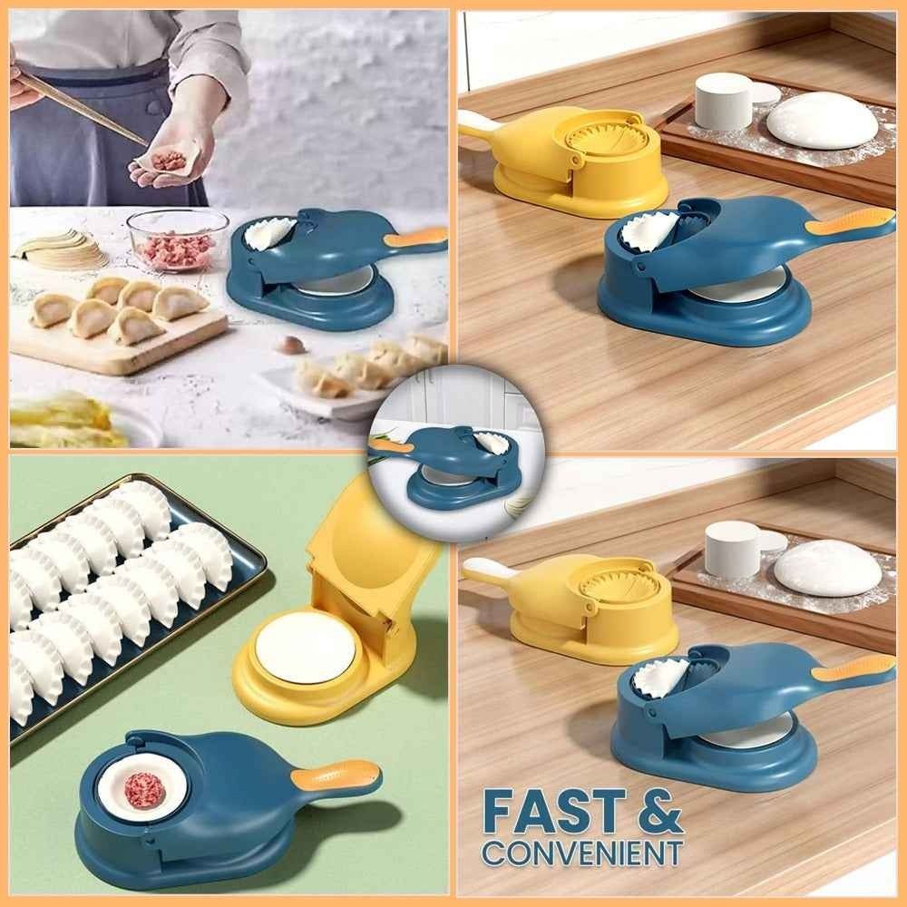 2 - in - 1 Instant Samosa Maker – Perfect Samosas in Seconds! 30% Now | Free Delivery - AuraVibezs.store
