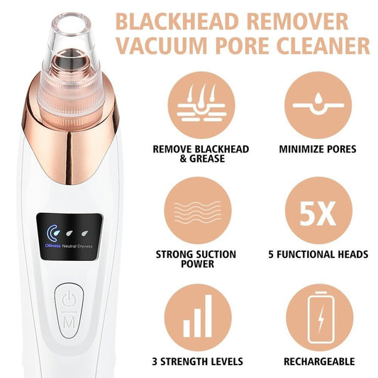 Blackhead Removal Machine – Skin Care & Pore Cleaner - AuraVibezs.store