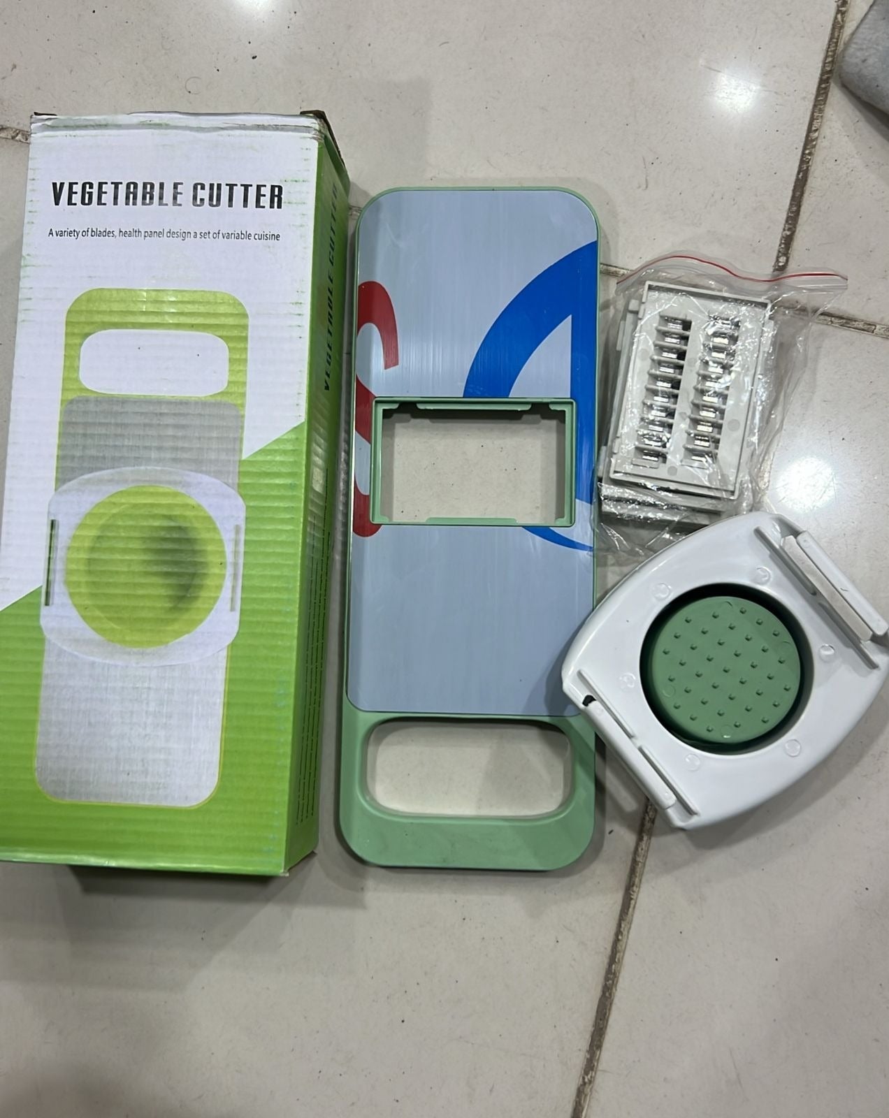 5in1 Vegetable Cutter | Multifunctional Stainless Steel Vegetable Cutter & Slicer | - AuraVibezs.store