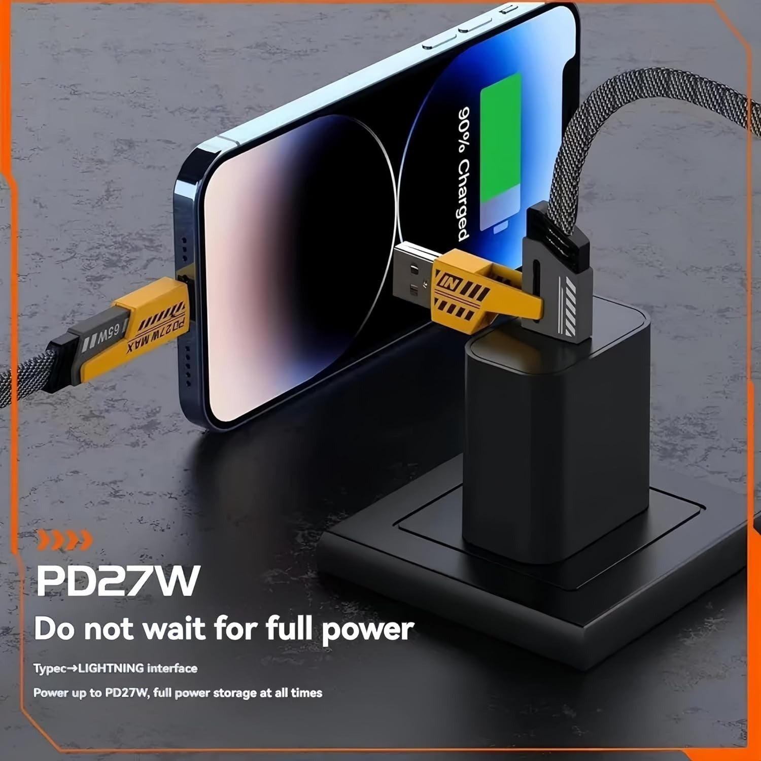 4 - in - 1 Multi USB Charging Cable - AuraVibezs.store