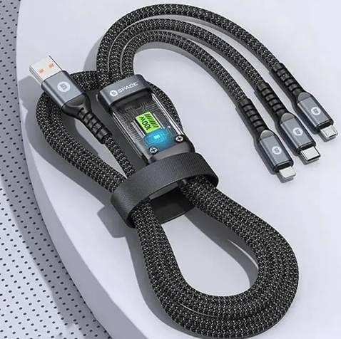 3 - in - 1 Charge & Sync Cable - AuraVibezs.store