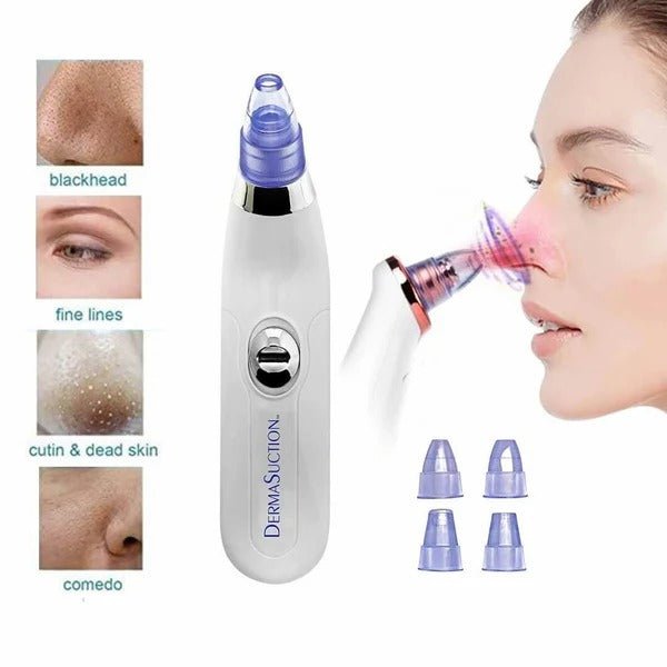 Derma Suction 4 in 1 Black Head Remover Machine - AuraVibezs.store